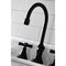 Kingston Brass KS2985ZX Millennium Widespread Bathroom Faucet W/ Brass Pop-Up, Bronze KS2985ZX - alternate 6